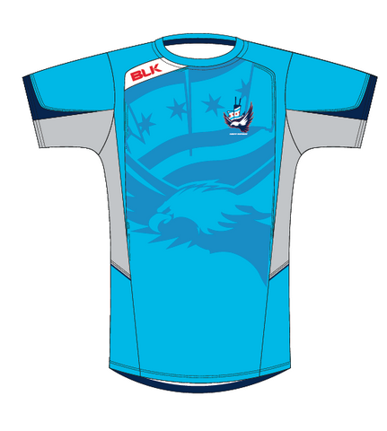 CARFU BLK Training Shirt - Sky Blue