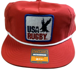USA Rugby Eagle Hat - Red