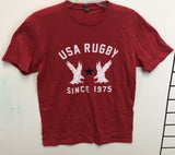 USA Rugby 2 Eagles T-Shirt Red