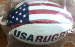 USA Rugby Ball Keychain
