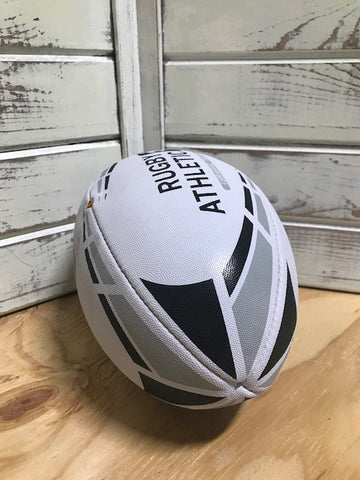 Mitre - Pallone da rugby, fodera extra resistente, peso intero, molto Mitre - Pallone da rugby, fodera extra resistente, peso intero, molto