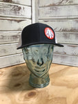 *Rugby Athletic Charcoal + White Patch Hat (Orange Patch)