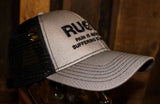 *Pain is Inevitable Hat - Grey and Black