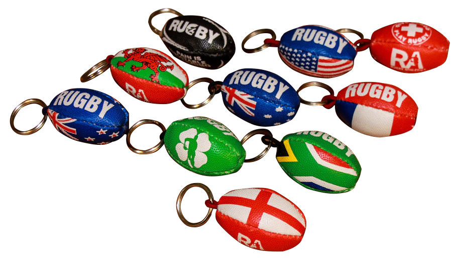 *Keychain Rugby Balls – Rugby Athletic