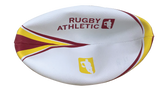 *RA Maroon + Gold Rugby Ball - Size 4