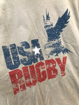 *USA Rugby Retro Stone T-Shirt (RA)