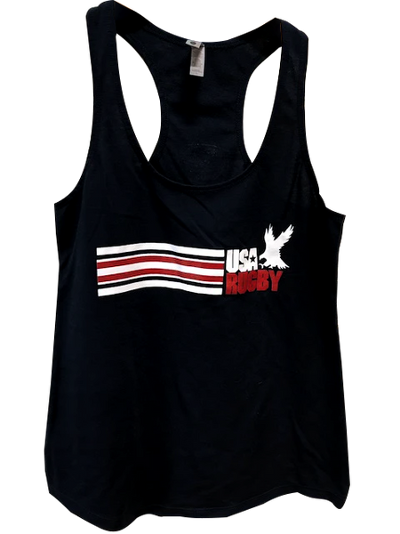 USA Rugby Women's Tank- Sleeveless, Polyester, Sleeveless Shirt